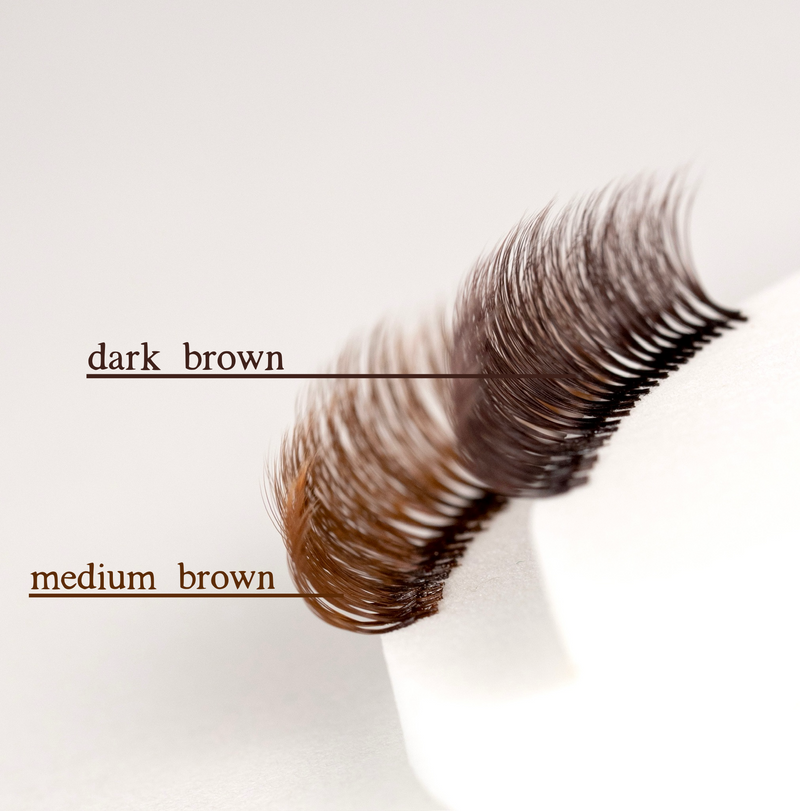 Cloud 9: Colored Lashes - Dark Brown